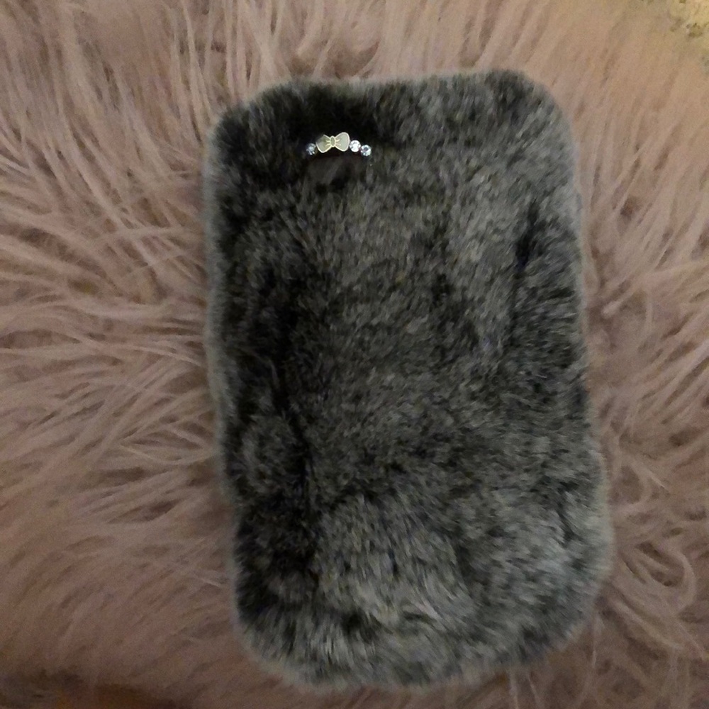 Fuzzy iPhone case